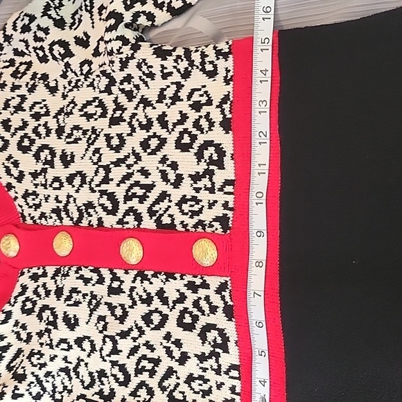 Vintage Steve Fabrikant Wool Knit Dress - Picture 6 of 11